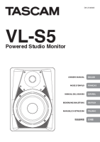 Tascam VL-S5 - Owners Manual